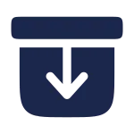Archive Down SVG Icon